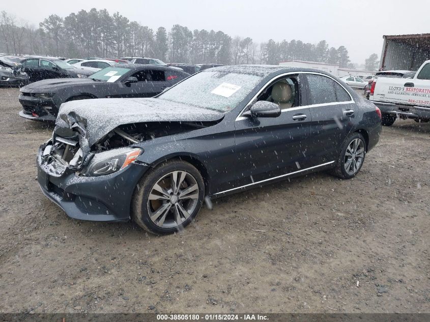 2016 MERCEDES-BENZ C 300 4MATIC/LUXURY 4MATIC/SPORT 4MATIC - 55SWF4KB7GU148624