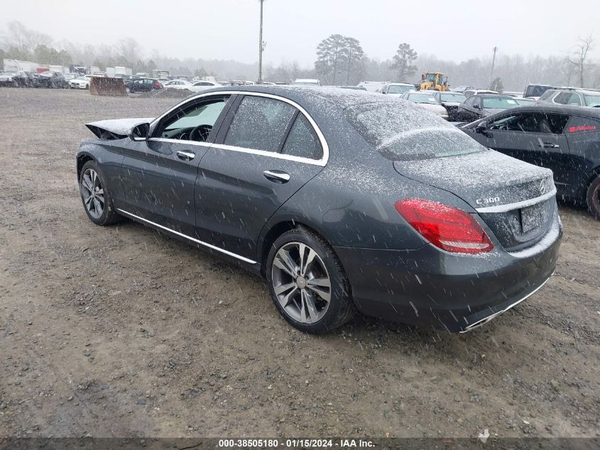 2016 MERCEDES-BENZ C 300 4MATIC/LUXURY 4MATIC/SPORT 4MATIC - 55SWF4KB7GU148624