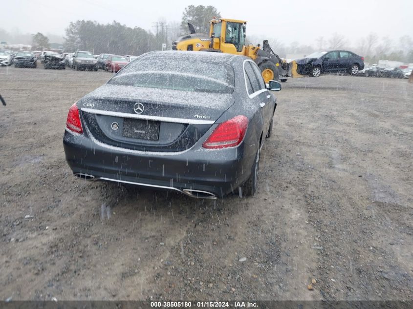 2016 MERCEDES-BENZ C 300 4MATIC/LUXURY 4MATIC/SPORT 4MATIC - 55SWF4KB7GU148624