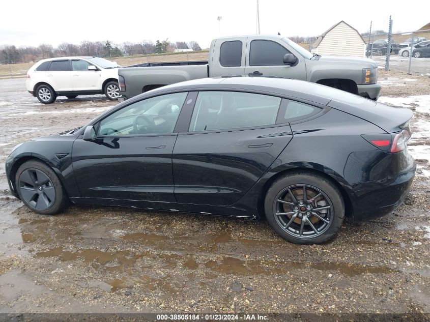 2021 TESLA MODEL 3 STANDARD RANGE PLUS REAR-WHEEL DRIVE - 5YJ3E1EA5MF919568