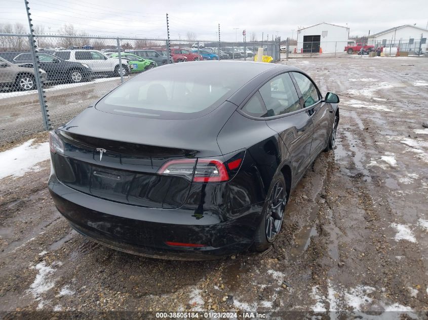 2021 TESLA MODEL 3 STANDARD RANGE PLUS REAR-WHEEL DRIVE - 5YJ3E1EA5MF919568