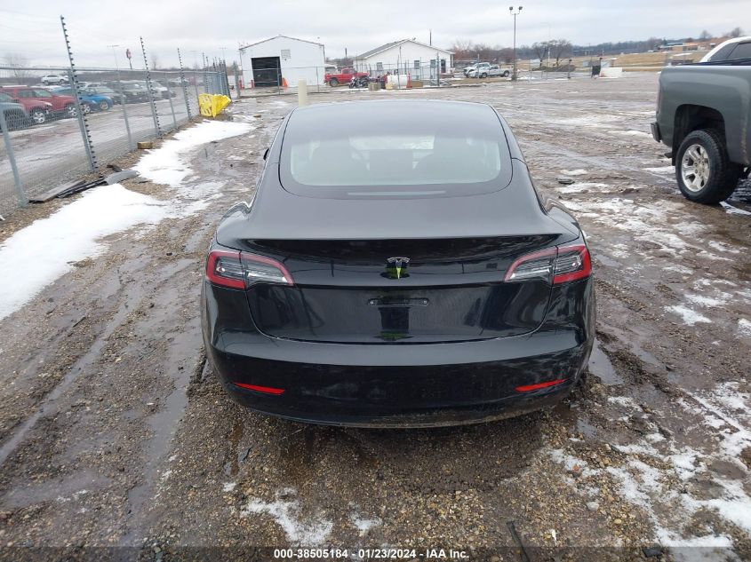 2021 TESLA MODEL 3 STANDARD RANGE PLUS REAR-WHEEL DRIVE - 5YJ3E1EA5MF919568