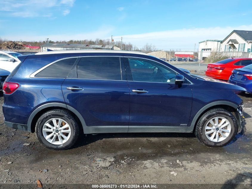 2019 KIA SORENTO 2.4L LX - 5XYPGDA3XKG600936