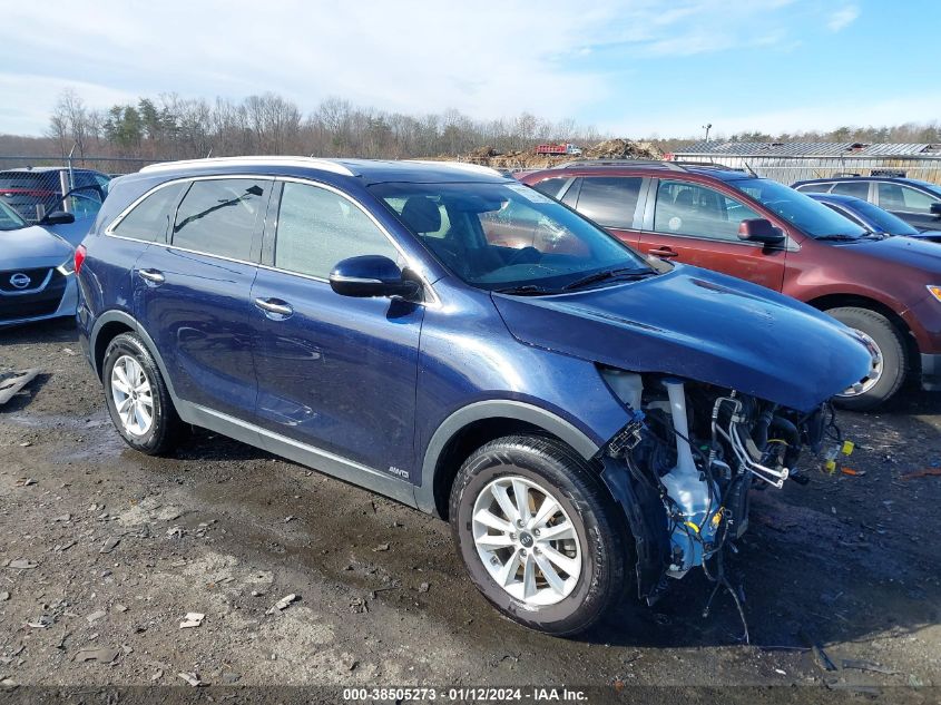 2019 KIA SORENTO 2.4L LX - 5XYPGDA3XKG600936