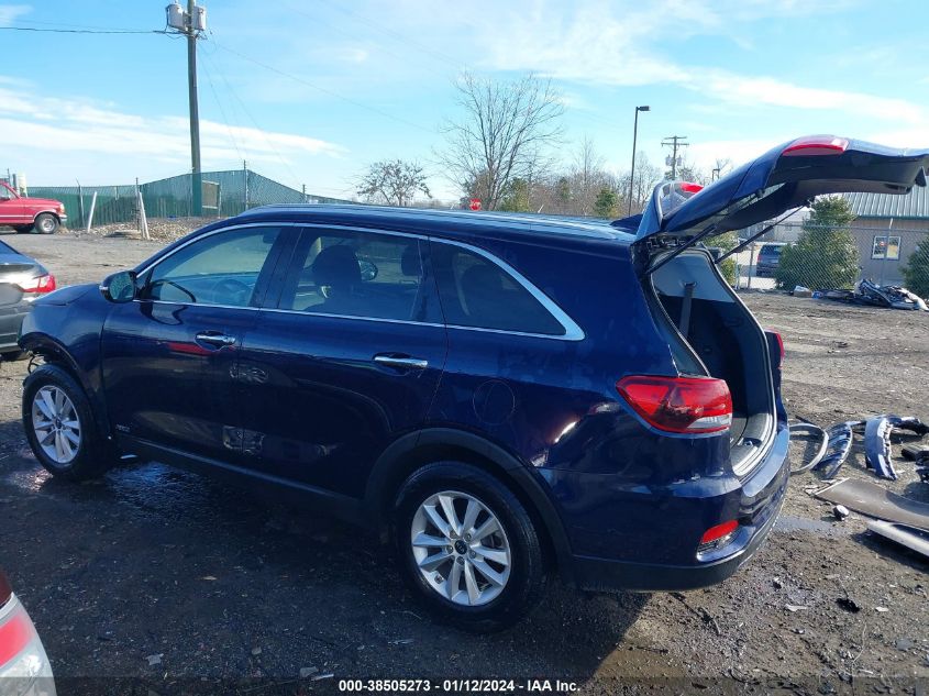 2019 KIA SORENTO 2.4L LX - 5XYPGDA3XKG600936