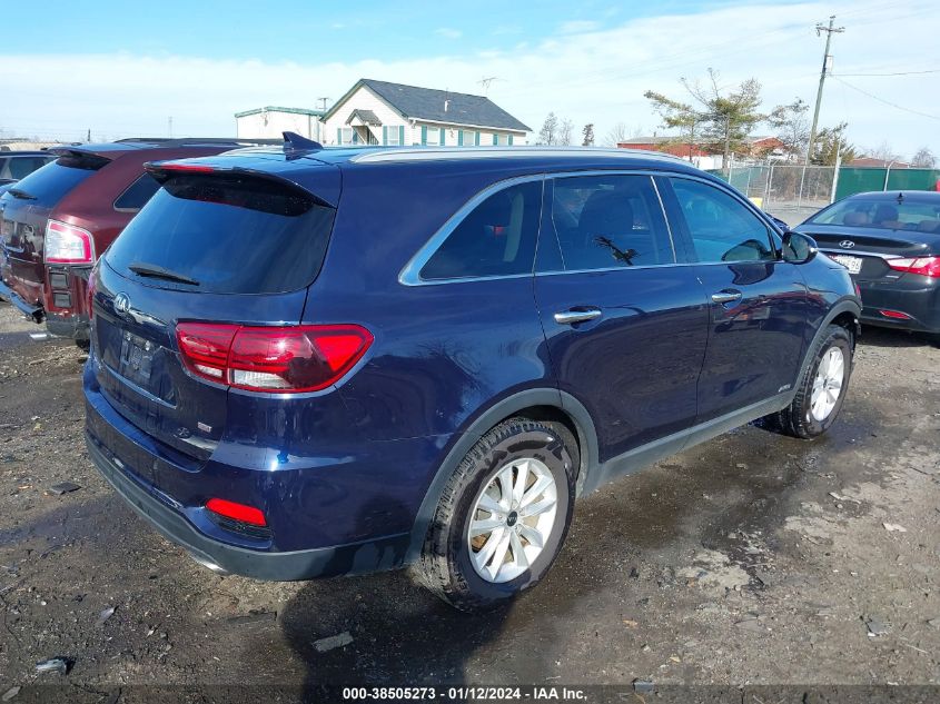 2019 KIA SORENTO 2.4L LX - 5XYPGDA3XKG600936