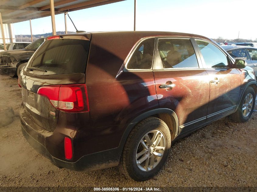 2014 KIA SORENTO LX - 5XYKT3A68EG427562