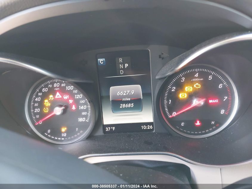 2018 MERCEDES-BENZ GLC 300 - WDC0G4JB6JV093933