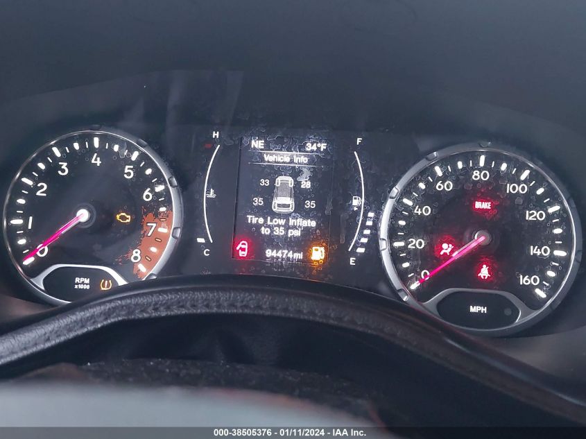 2018 JEEP RENEGADE LATITUDE - ZACCJBBB2JPJ12988