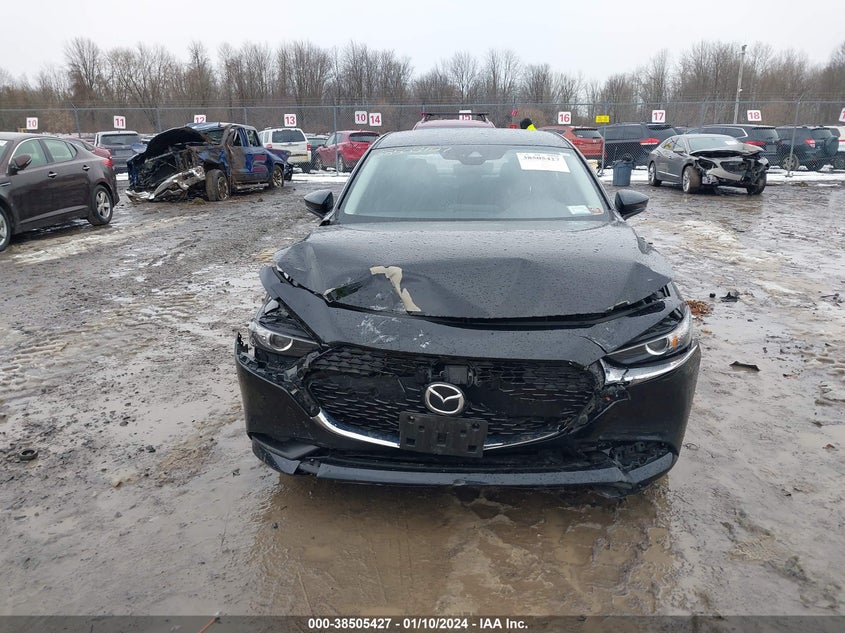 VIN JM1BPABL4N1500438 2022 MAZDA MAZDA3 SELECT