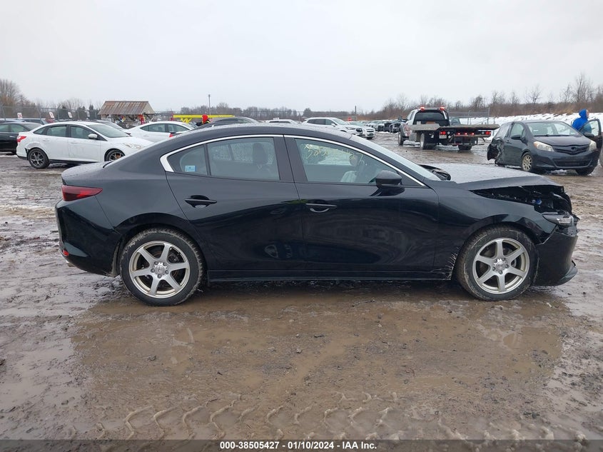 VIN JM1BPABL4N1500438 2022 MAZDA MAZDA3 SELECT