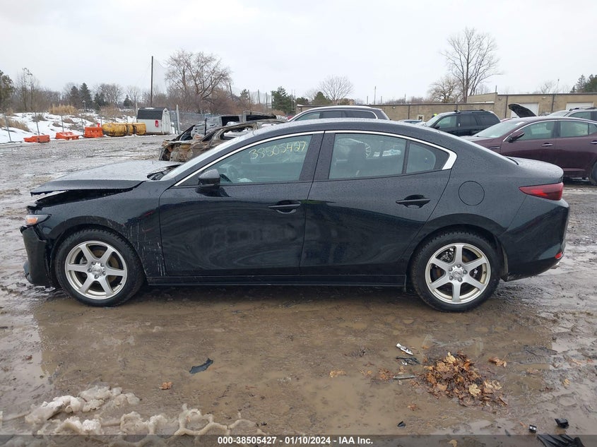 VIN JM1BPABL4N1500438 2022 MAZDA MAZDA3 SELECT