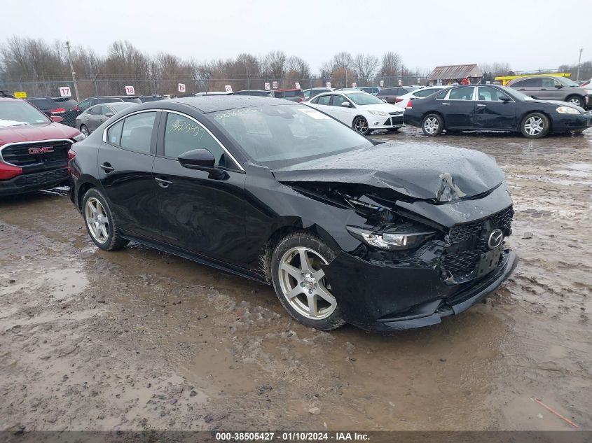VIN JM1BPABL4N1500438 2022 MAZDA MAZDA3 SELECT