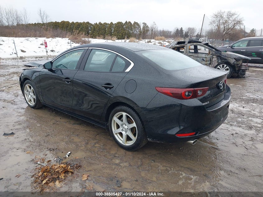 VIN JM1BPABL4N1500438 2022 MAZDA MAZDA3 SELECT