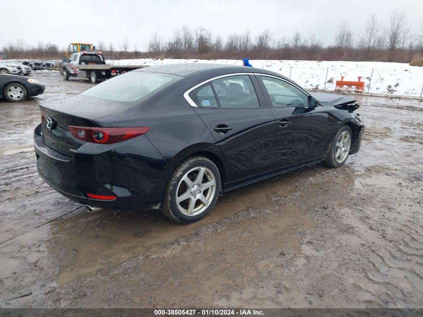 VIN JM1BPABL4N1500438 2022 MAZDA MAZDA3 SELECT