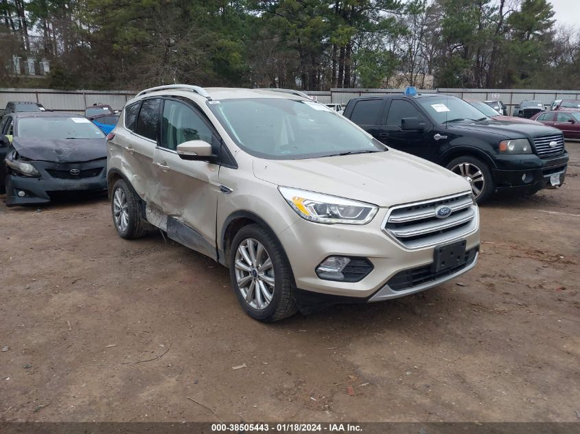 2017 FORD ESCAPE TITANIUM - 1FMCU0J99HUA89064