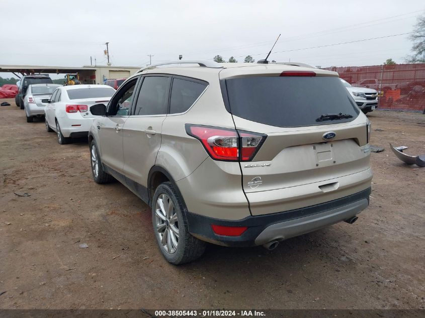 2017 FORD ESCAPE TITANIUM - 1FMCU0J99HUA89064