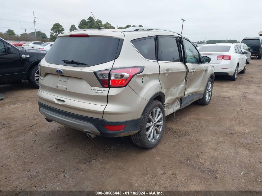 2017 FORD ESCAPE TITANIUM - 1FMCU0J99HUA89064