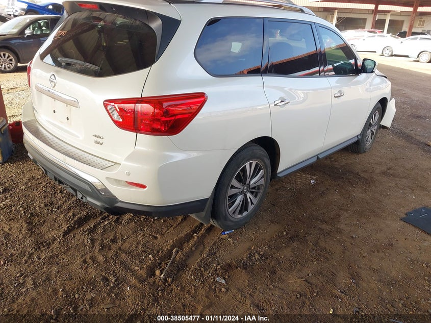 VIN 5N1DR2MM3HC602235 2017 NISSAN PATHFINDER S/SV/SL/PLATINUM