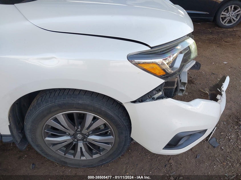 VIN 5N1DR2MM3HC602235 2017 NISSAN PATHFINDER S/SV/SL/PLATINUM