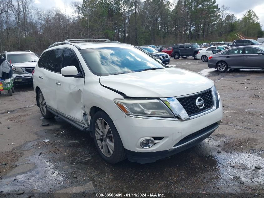 2014 NISSAN PATHFINDER PLATINUM - 5N1AR2MNXEC710858
