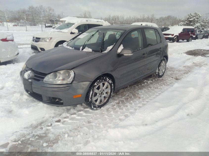 WVWDA71K09W098464 | 2009 VOLKSWAGEN RABBIT