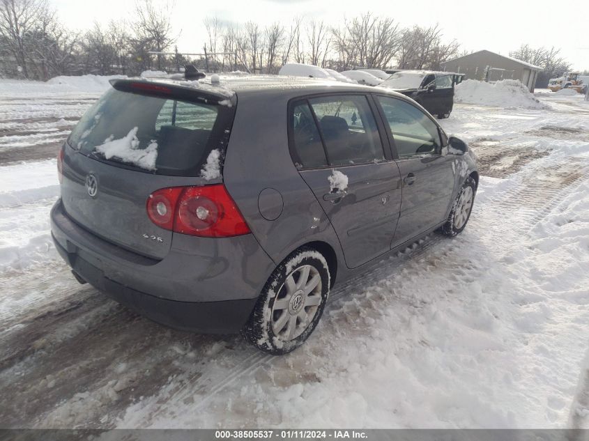 WVWDA71K09W098464 | 2009 VOLKSWAGEN RABBIT