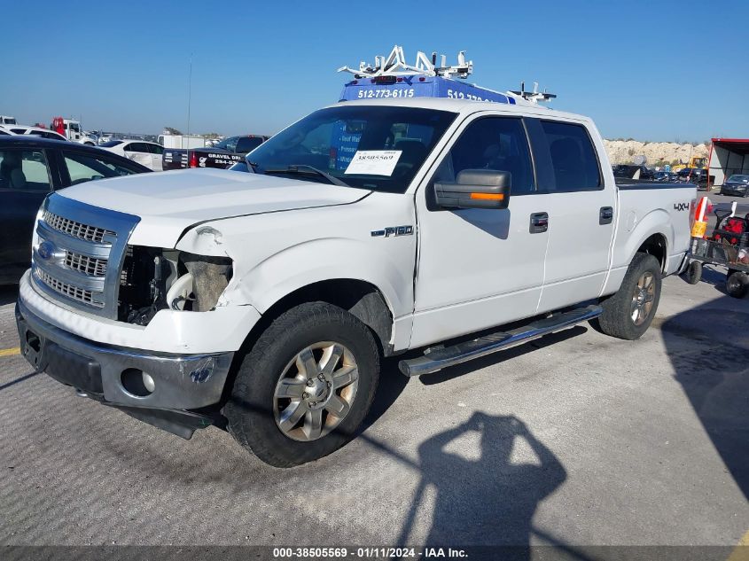 2014 FORD F-150 SUPERCREW - 1FTFW1EF0EKD24525