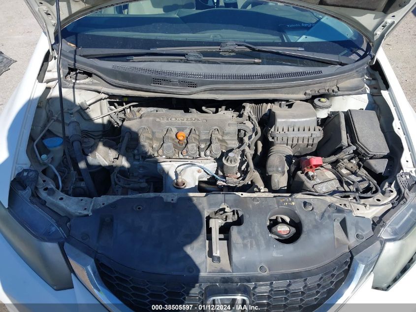 2013 HONDA CIVIC EX - 2HGFB2F89DH521637