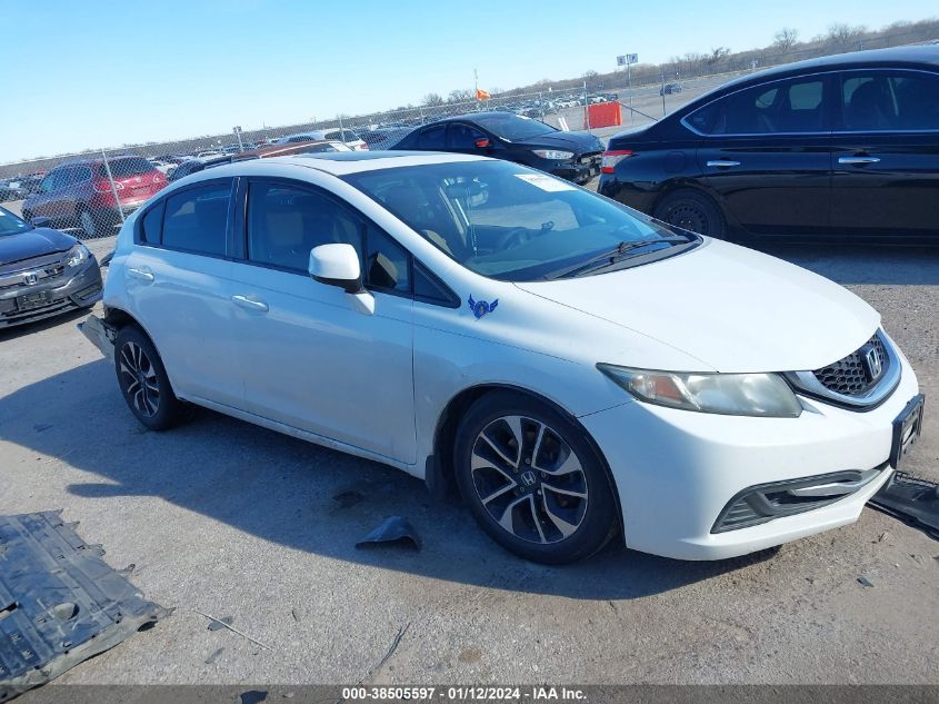 2013 HONDA CIVIC EX - 2HGFB2F89DH521637