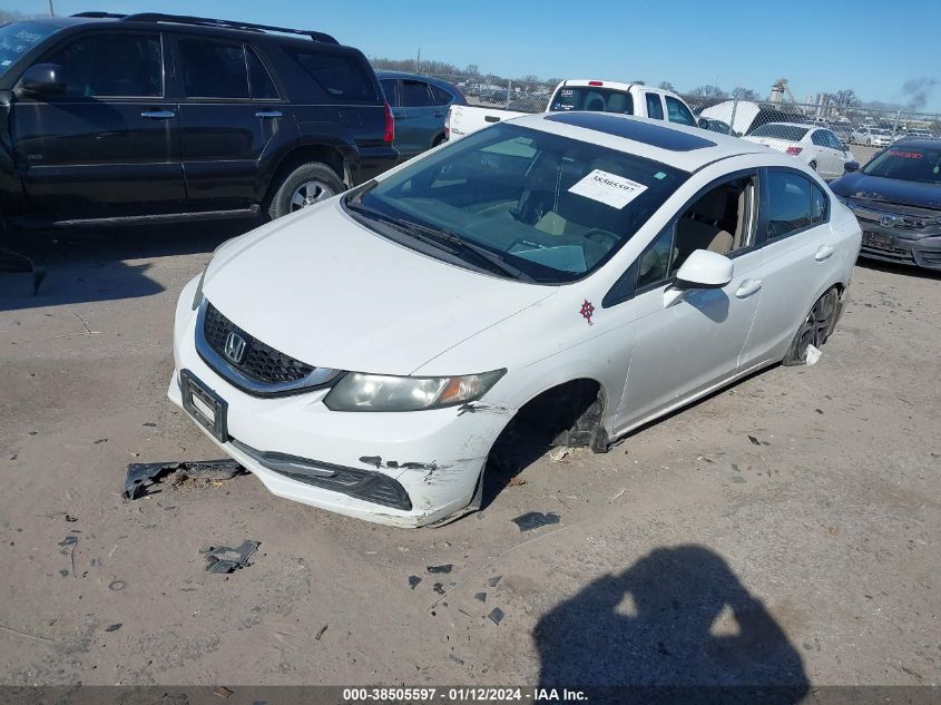 2013 HONDA CIVIC EX - 2HGFB2F89DH521637