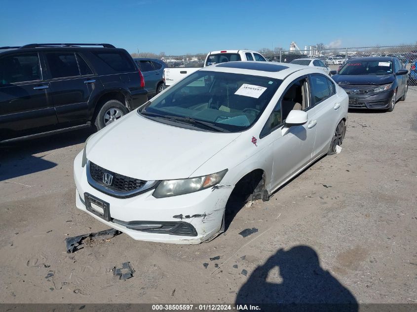 2013 HONDA CIVIC EX - 2HGFB2F89DH521637