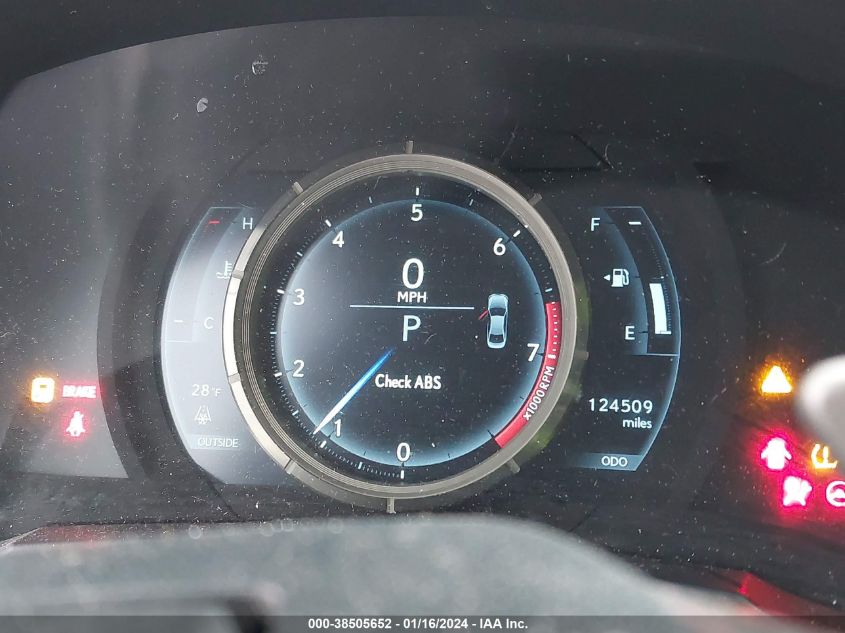 2014 LEXUS IS 250 - JTHCF1D20E5013000