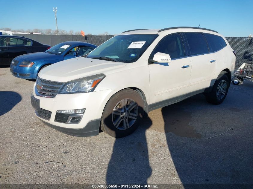 2015 CHEVROLET TRAVERSE 2LT - 1GNKRHKD1FJ258549