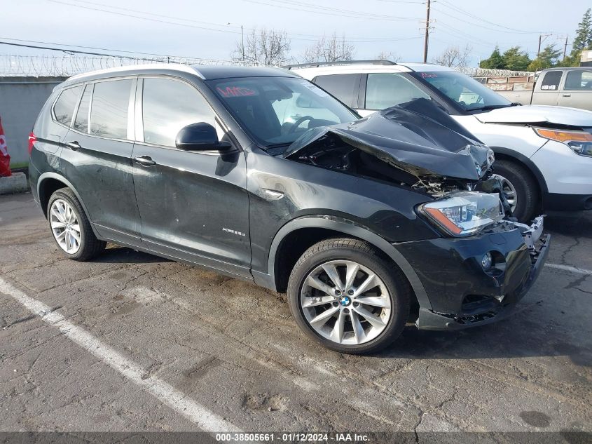 2015 BMW X3 XDRIVE28D - 5UXWY3C55F0E95981