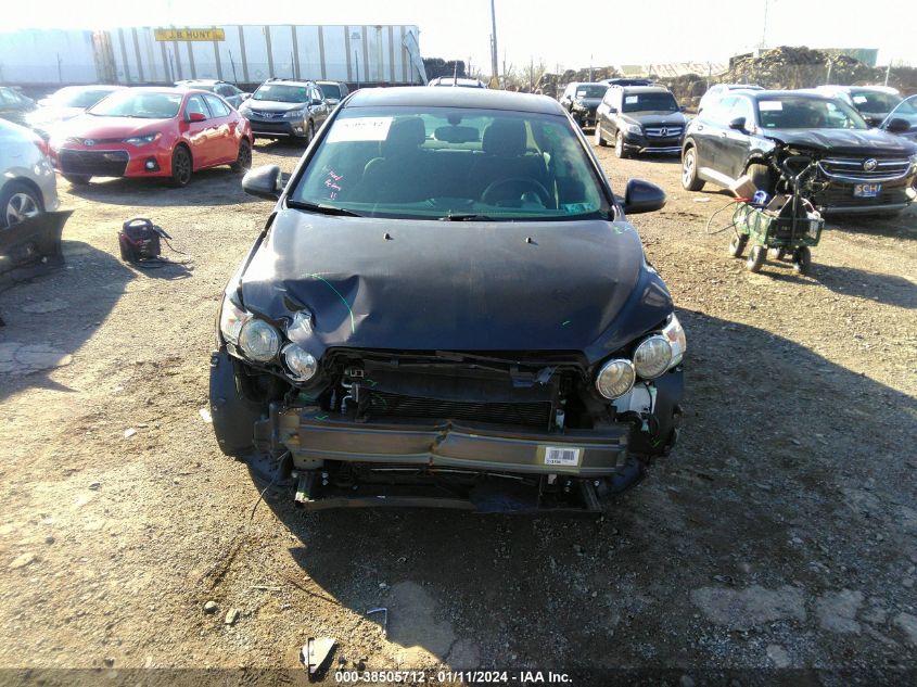 2014 CHEVROLET SONIC LT - 01G1JC5SG6E412019
