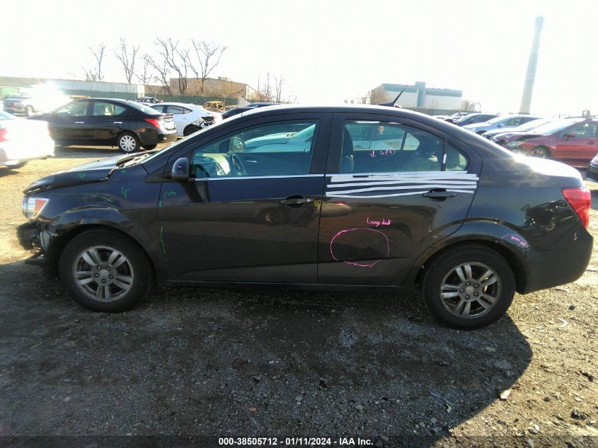 2014 CHEVROLET SONIC LT - 01G1JC5SG6E412019