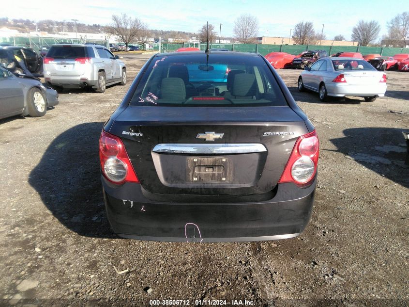 2014 CHEVROLET SONIC LT - 01G1JC5SG6E412019