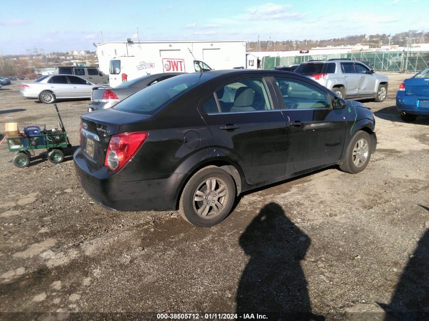 2014 CHEVROLET SONIC LT - 01G1JC5SG6E412019