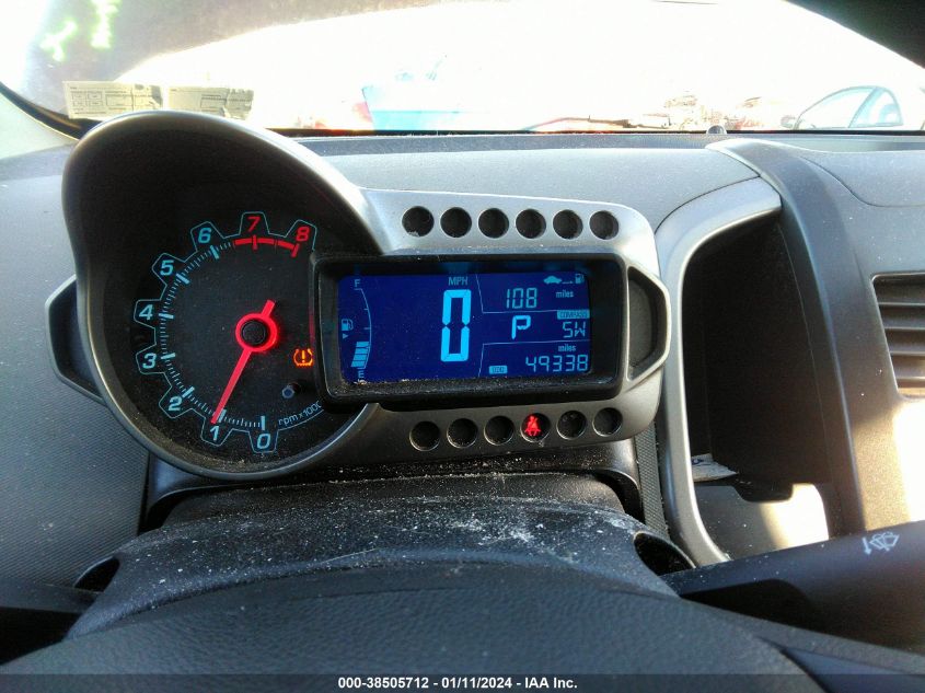 2014 CHEVROLET SONIC LT - 01G1JC5SG6E412019