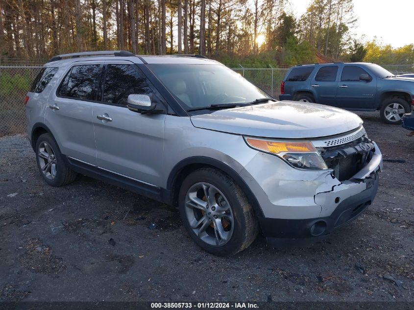2013 FORD EXPLORER LIMITED - 1FM5K7F8XDGA24398