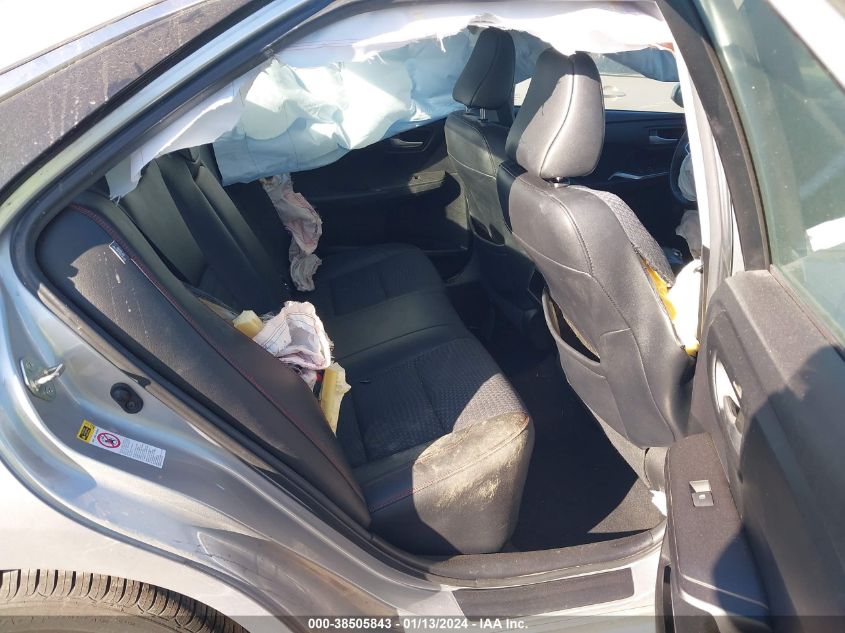 2015 TOYOTA CAMRY SE - 4T1BF1FK1FU926460