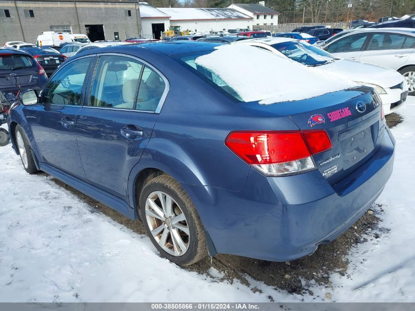 2014 SUBARU LEGACY 2.5I - 4S3BMBA61E3036538