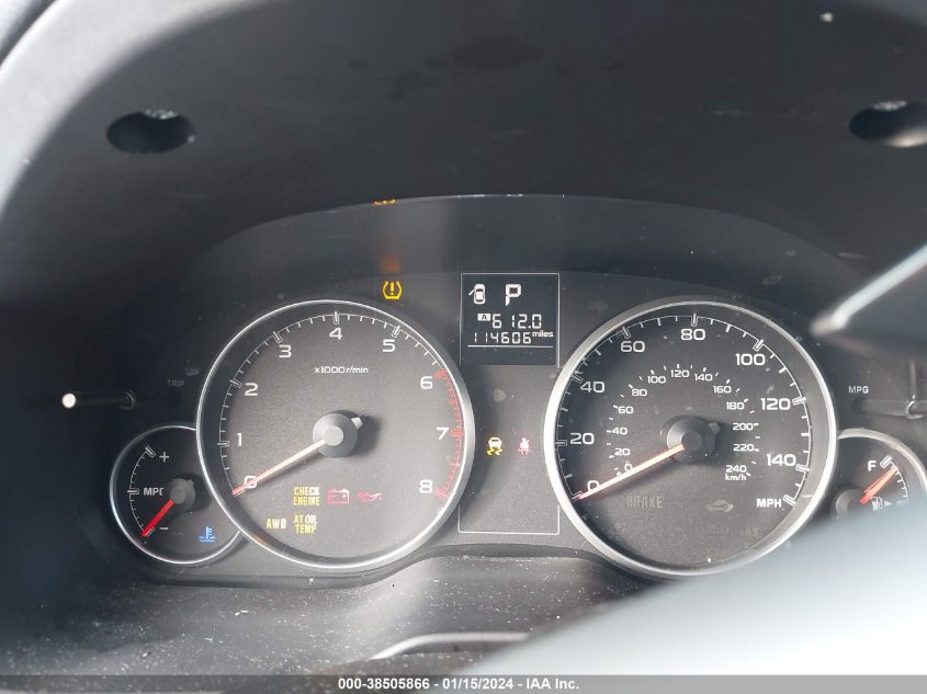 2014 SUBARU LEGACY 2.5I - 4S3BMBA61E3036538