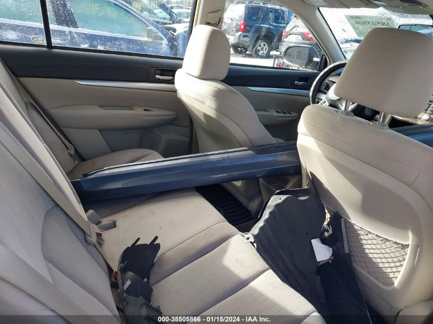 2014 SUBARU LEGACY 2.5I - 4S3BMBA61E3036538