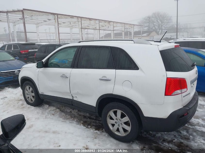 2013 KIA SORENTO LX - 5XYKTDA24DG322955
