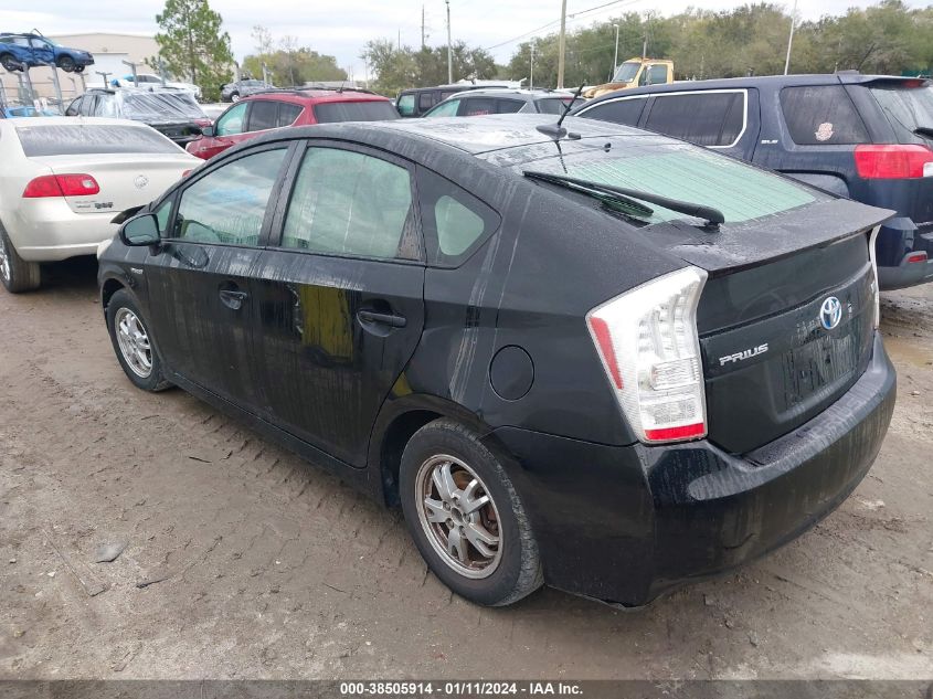 JTDKN3DU9B0247996 | 2011 TOYOTA PRIUS