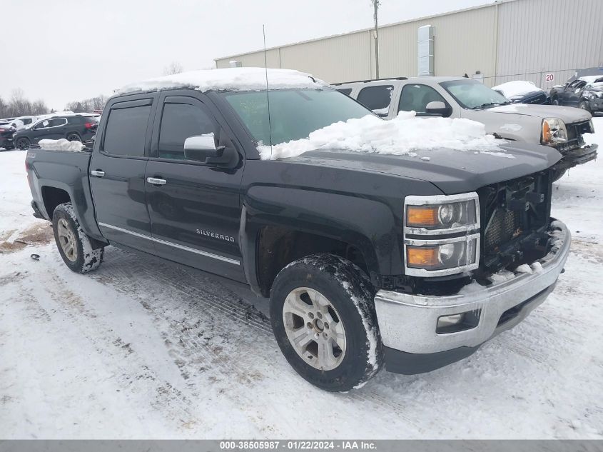 Lot #2541527932 2014 CHEVROLET SILVERADO 1500 2LZ salvage car