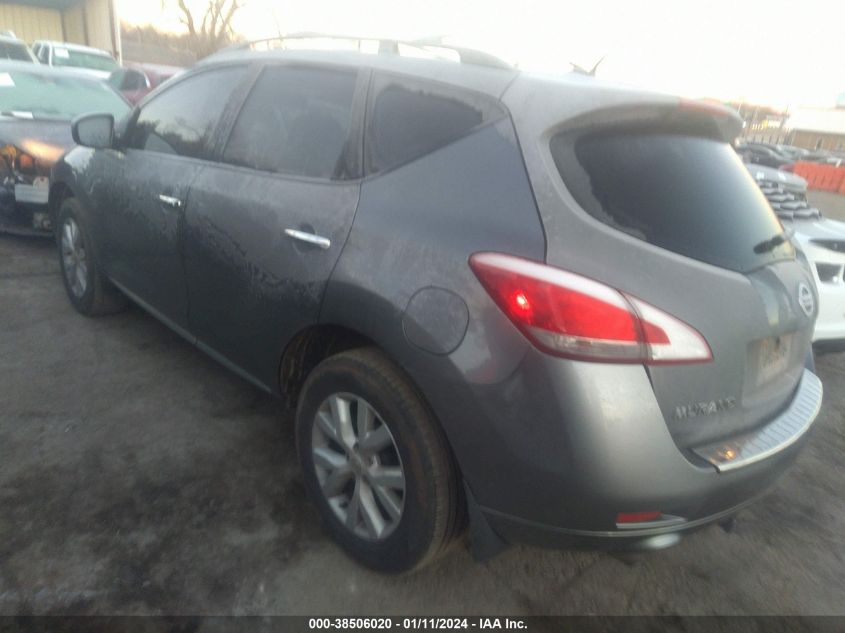 2013 NISSAN MURANO S/SL/LE - JN8AZ1MU5DW205303