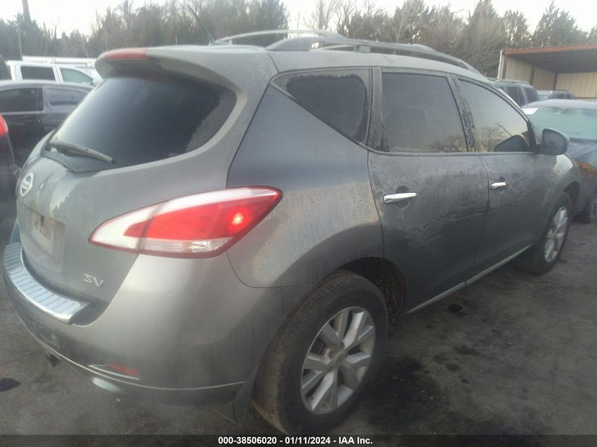 2013 NISSAN MURANO S/SL/LE - JN8AZ1MU5DW205303